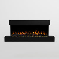 Cheminée électrique murale Glow Fire Cobalt