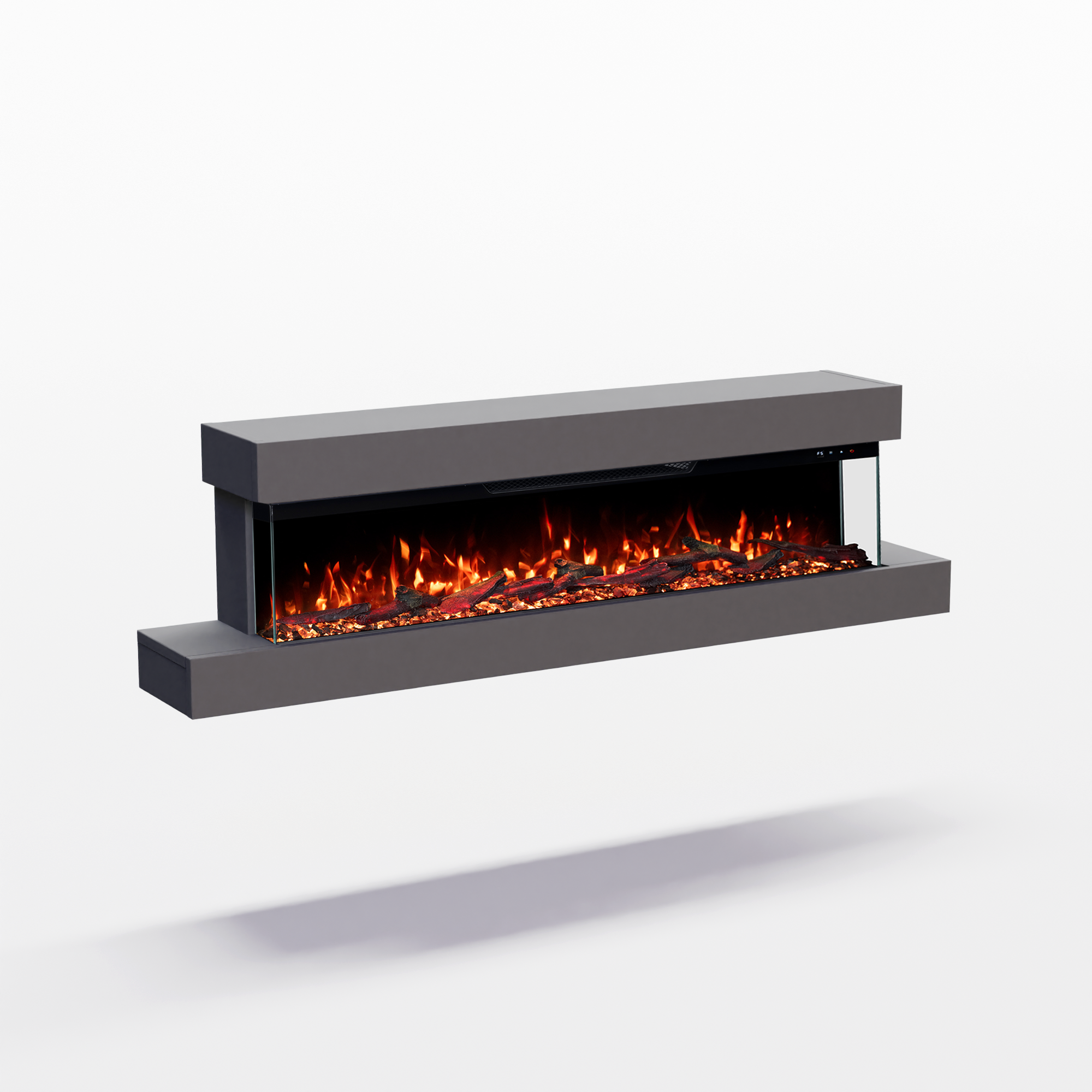 Cheminée électrique murale Glow Fire Cobalt