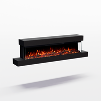 Cheminée électrique murale Glow Fire Cobalt