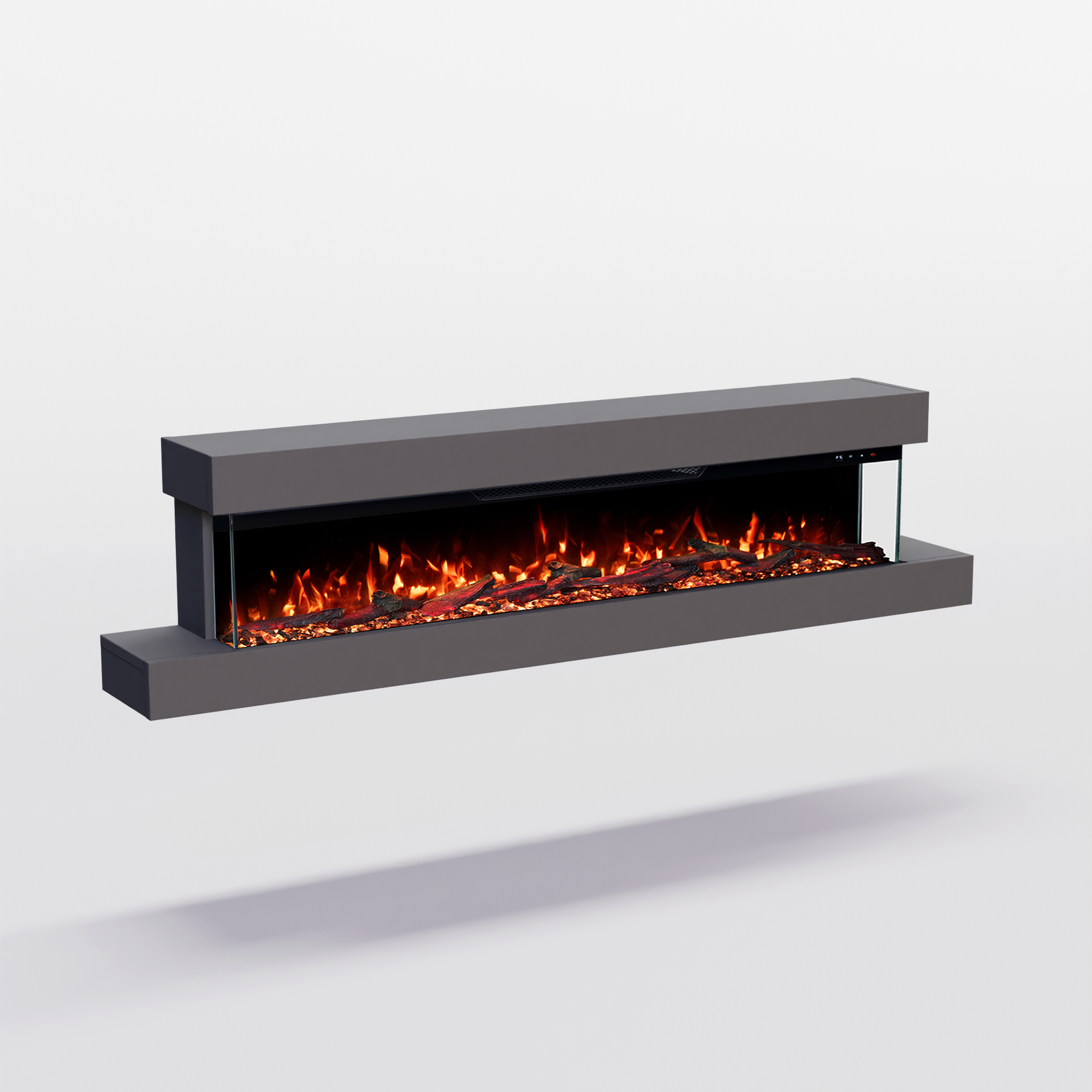 Cheminée électrique murale Glow Fire Cobalt