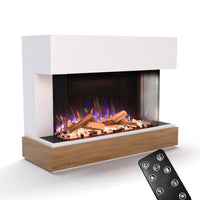 Glow Fire Curie Weiss Elektrokamin