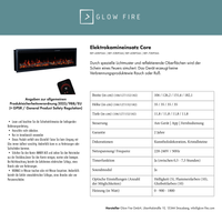 GF Core Elektrokamineinsatz