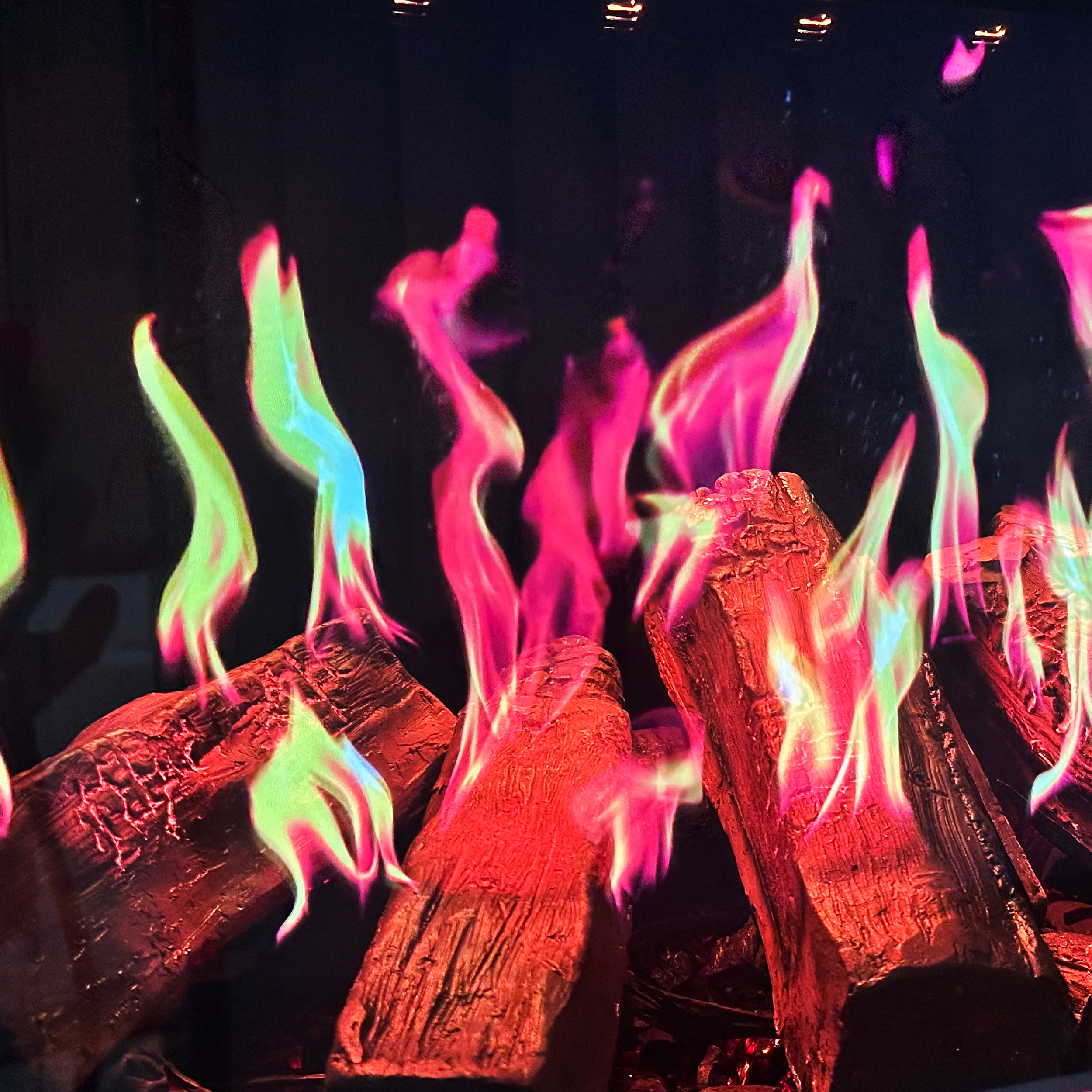 Glow Fire Hologramm 140 Elektrokamineinsatz mit Hologrammfeuer