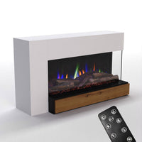 Glow Fire Einstein 50 Weiss Elektrokamin