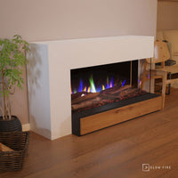 Glow Fire Einstein 50 Weiss Elektrokamin