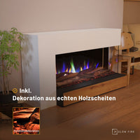 Glow Fire Einstein 50 Weiss Elektrokamin