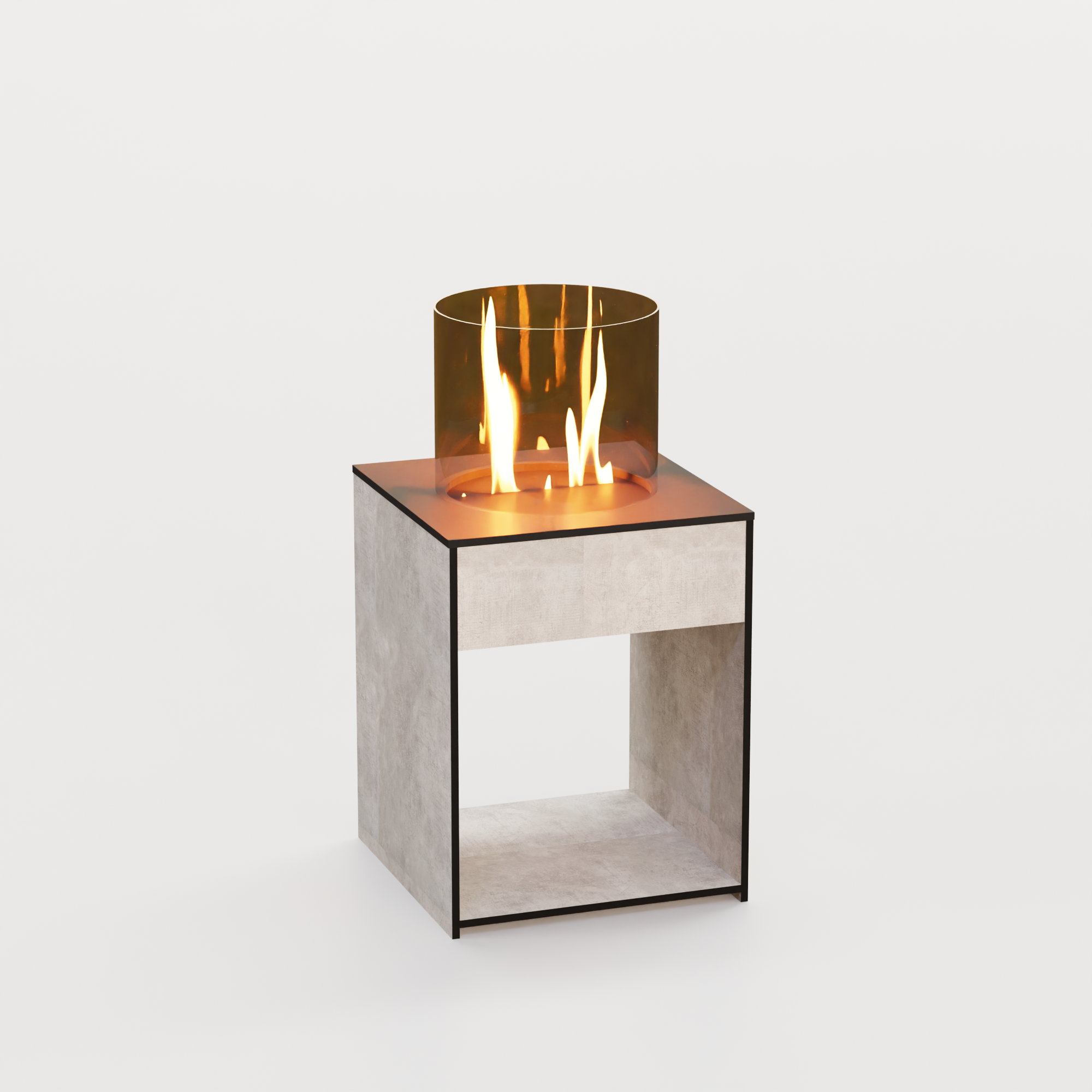 Glow Fire Emma Concept S Outdoor Ethanolkamin