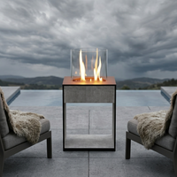 Glow Fire Emma Concept S Outdoor Ethanolkamin