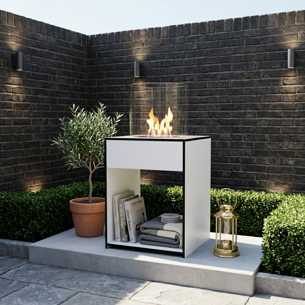 Glow Fire Emma Concept S Outdoor Ethanolkamin