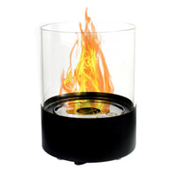 Glow Fire Emma Ethanol Kamin Schwarz