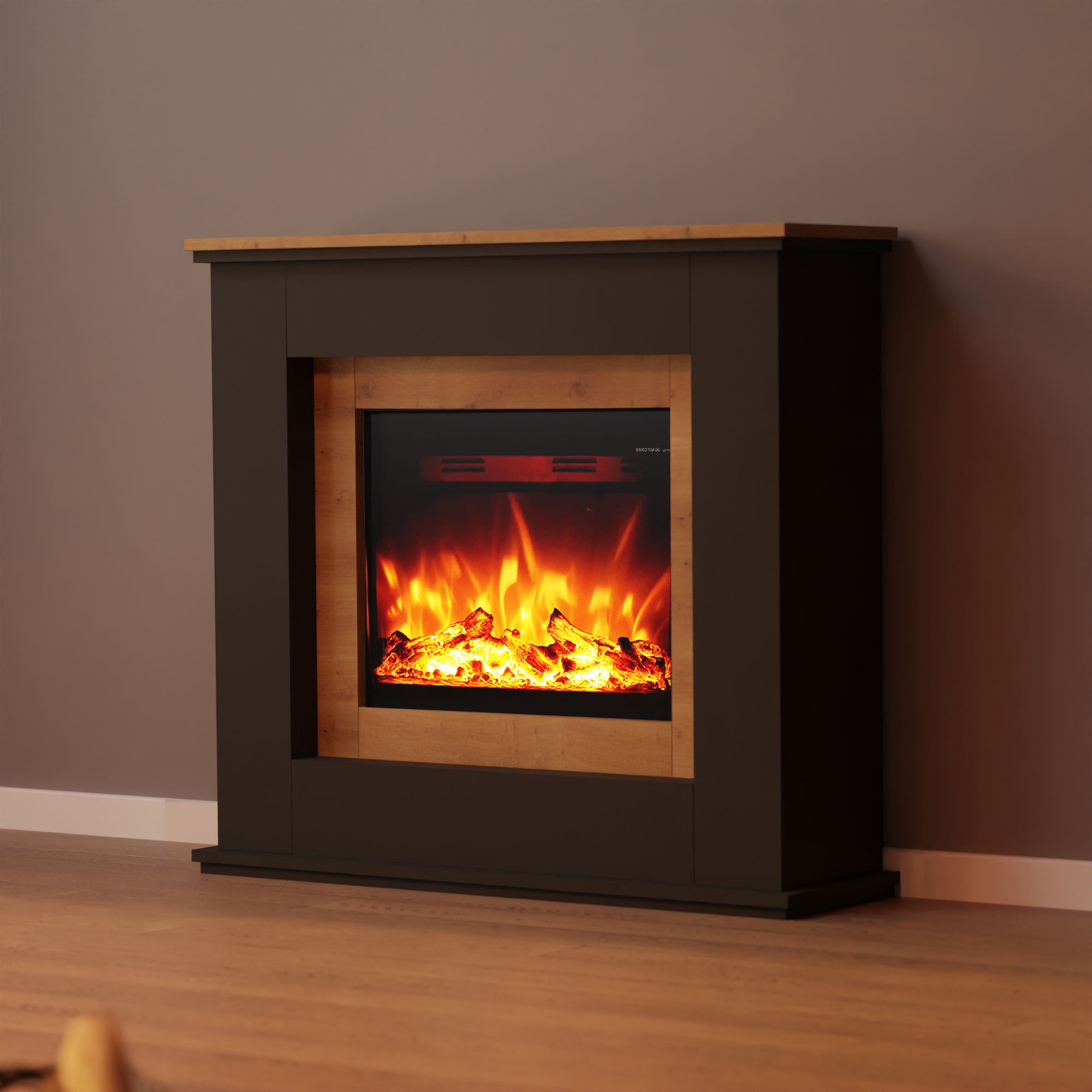 Glow Fire Europa Oak Elektrokamin