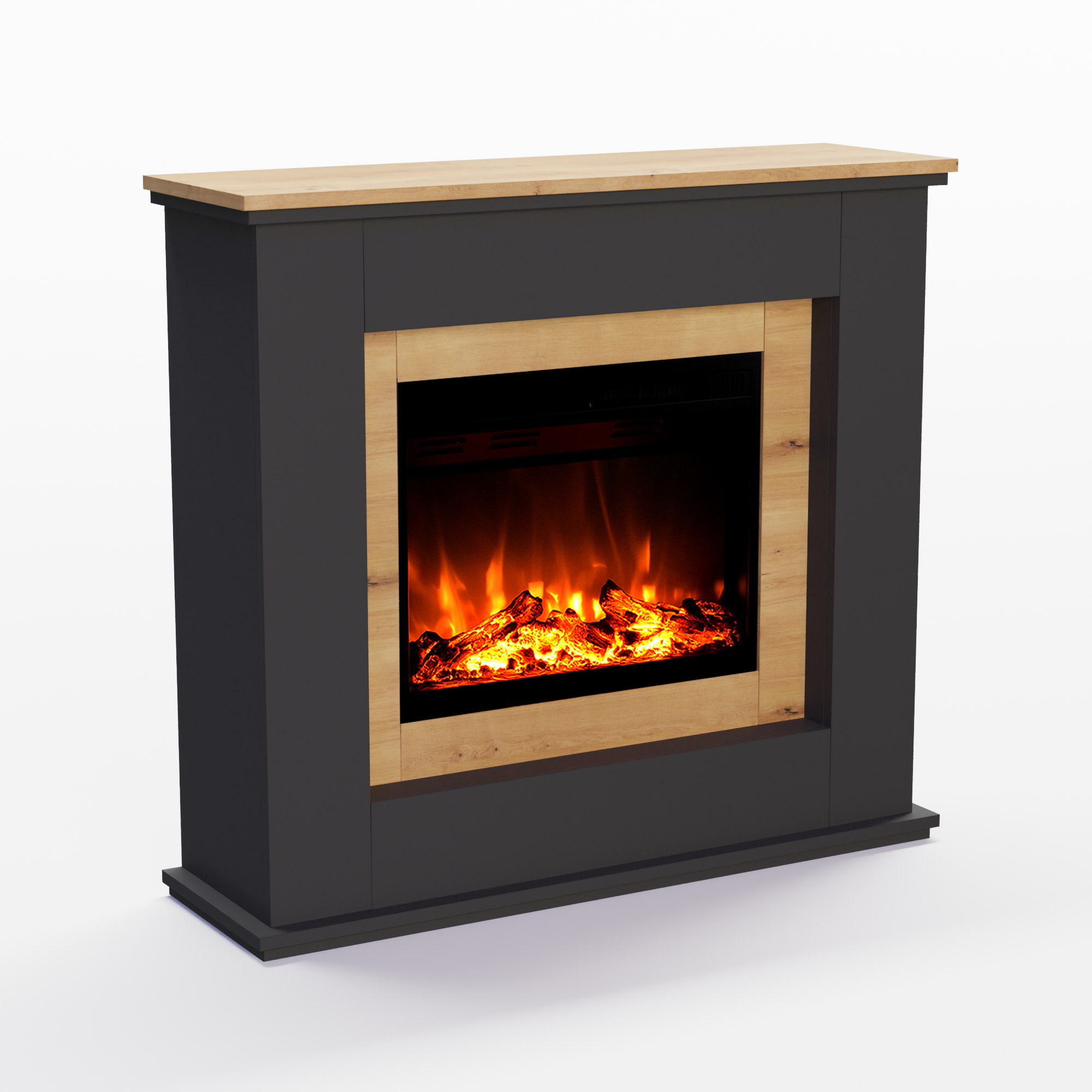 Glow Fire Europa Oak Elektrokamin