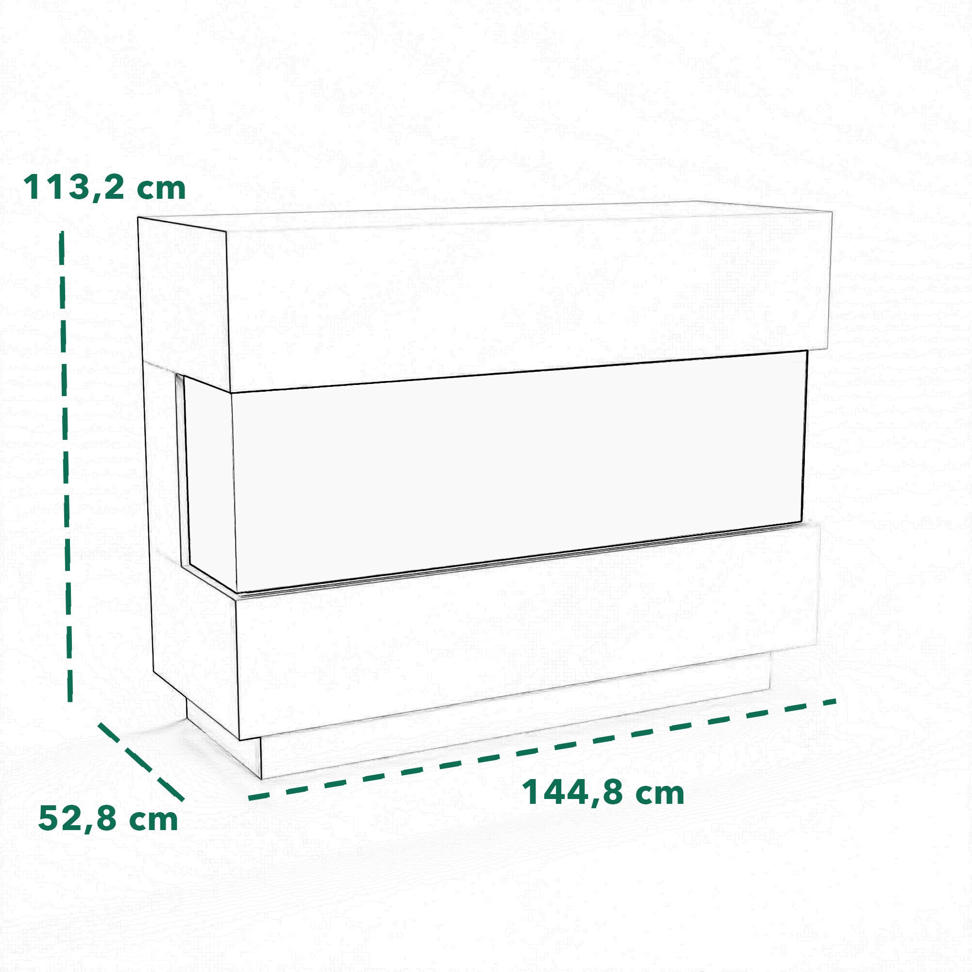 Glow Fire HG2 Elektrokamin mit Hologrammfeuer