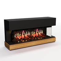 Cheminée électrique Glow Fire HG5 avec feu holographique