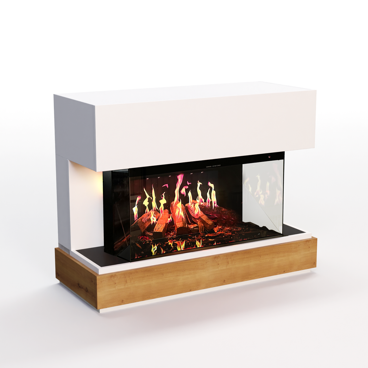 Cheminée électrique Glow Fire HG5 avec feu holographique
