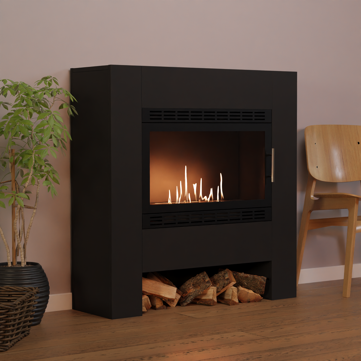 Glow Fire Harstad XL Vision cheminée à l’éthanol