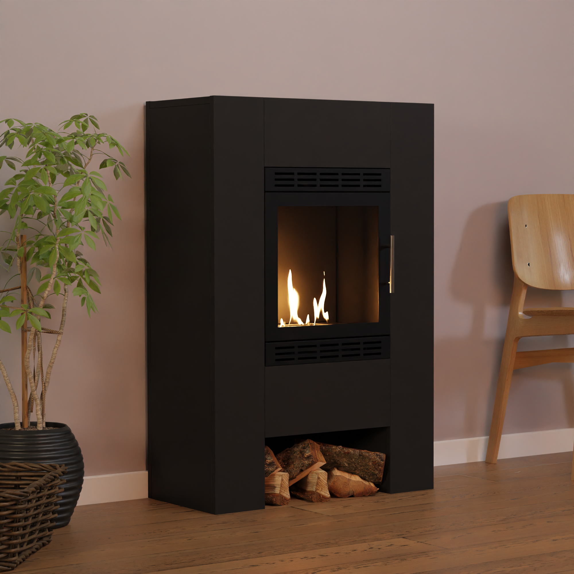 Glow Fire Harstad Vision Ethanolkamin