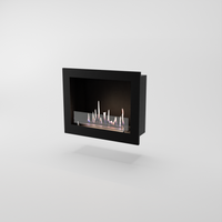 Glow Fire Inside Ethanol Kamin