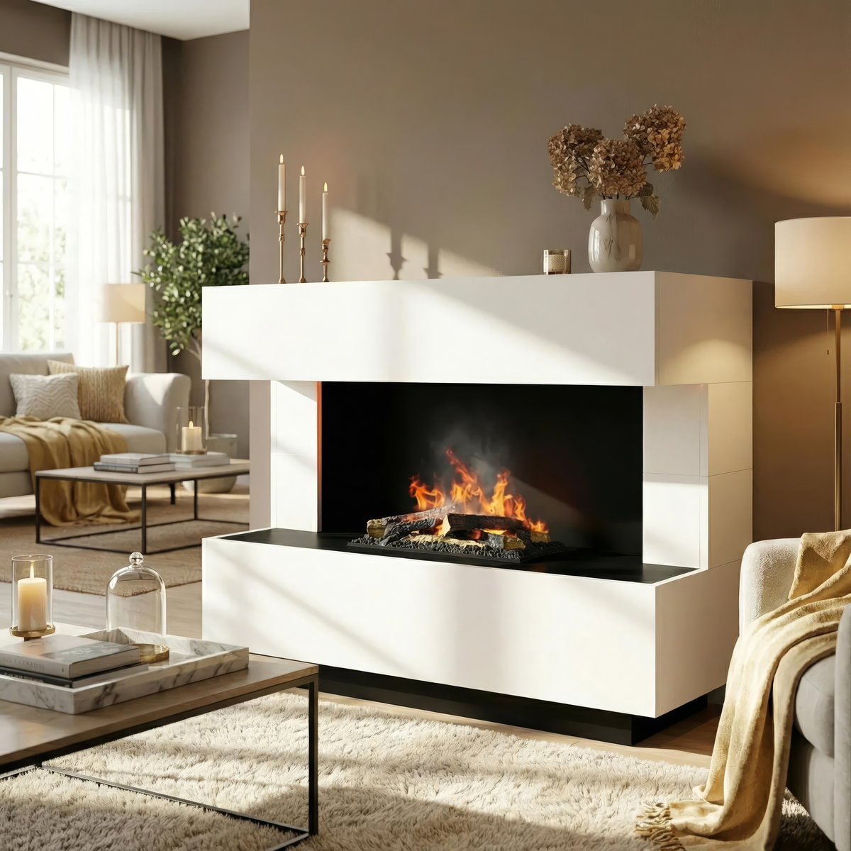 Cheminée électrique Glow Fire Kant