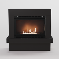 Glow Fire Larvik XL Vision Cheminée à l’éthanol