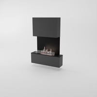 Glow Fire Levanger Ethanol Kamin