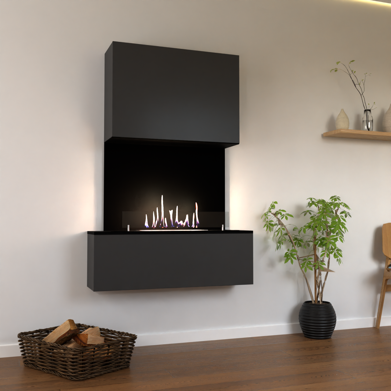 Glow Fire Levanger Ethanol Kamin