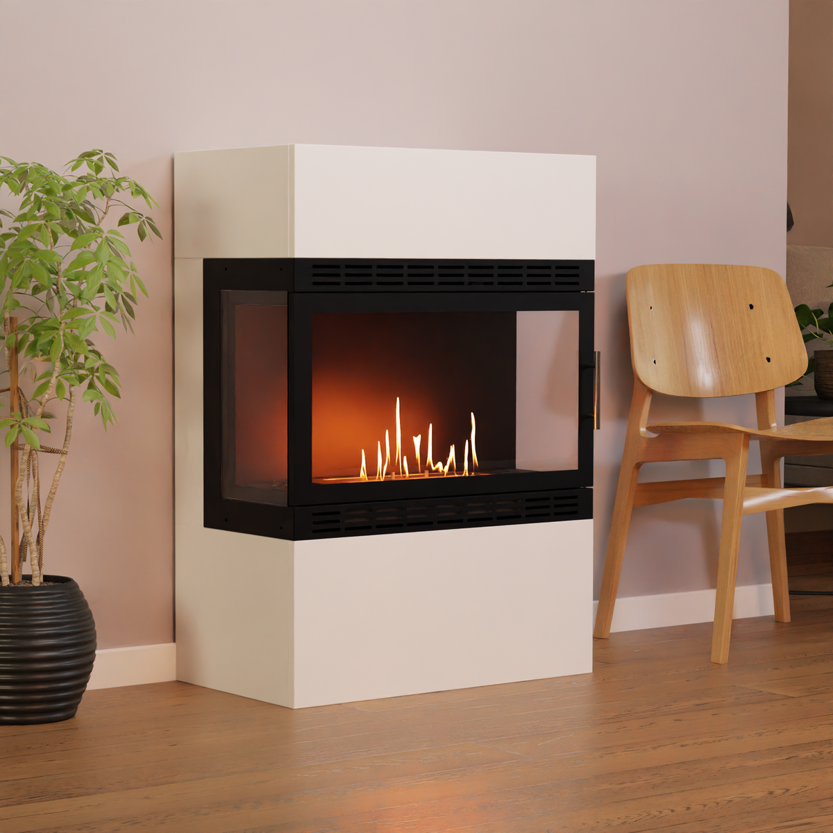 Glow Fire Lillesand XL Vision Cheminée à l’éthanol