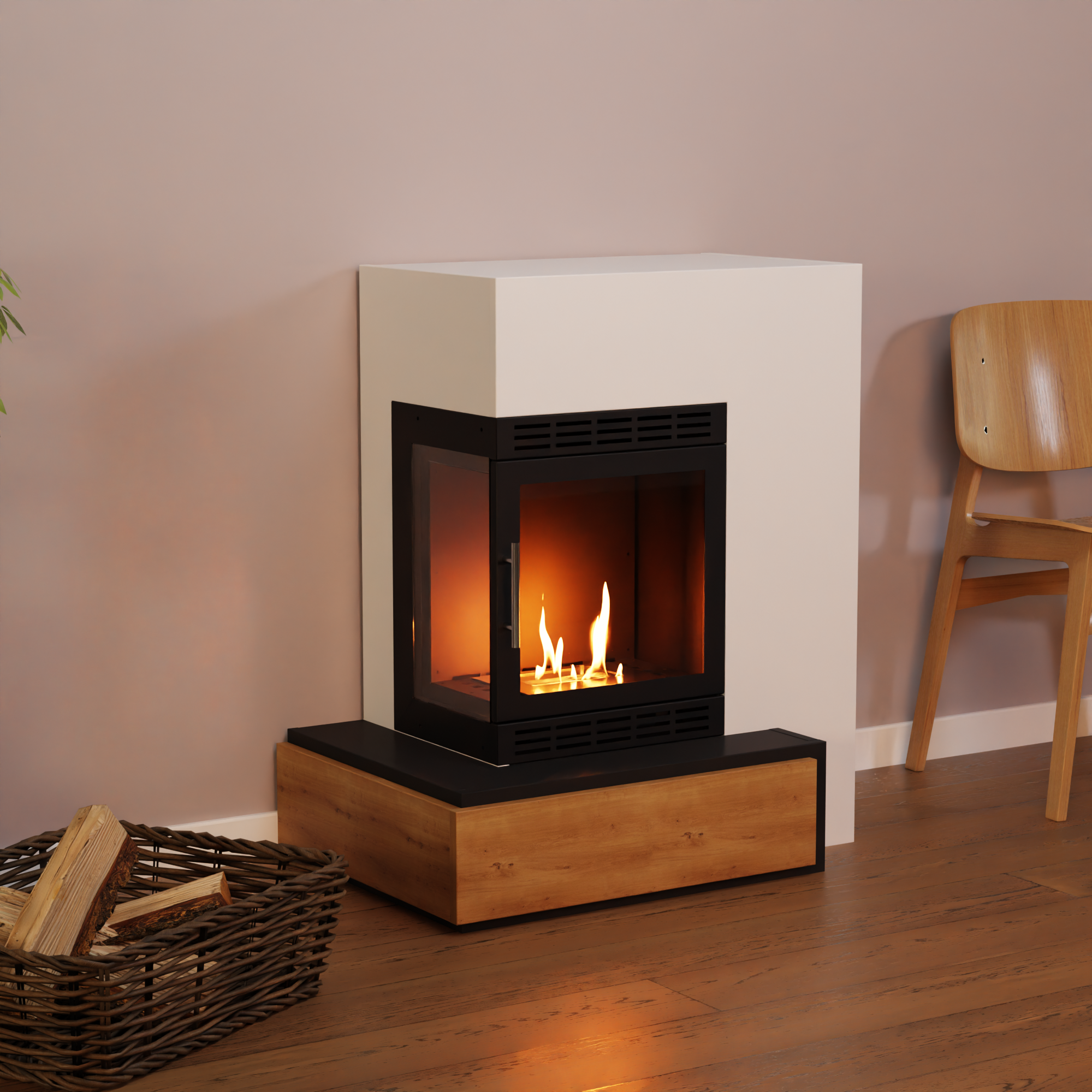 Glow Fire Narvik Vision Ethanolkamin