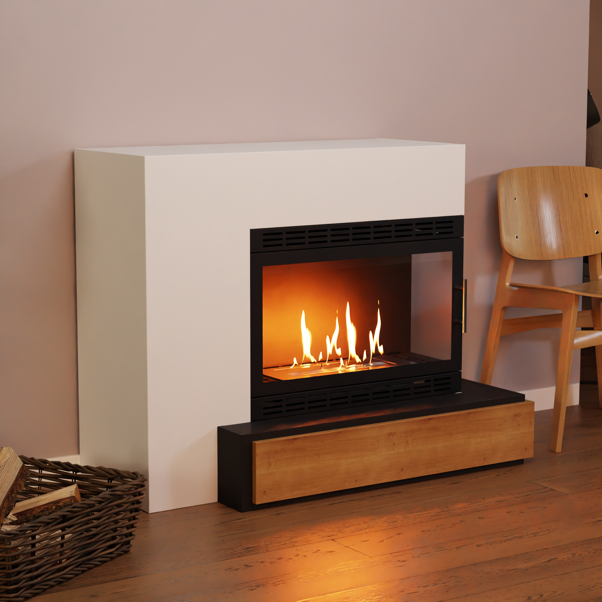 Glow Fire Narvik XL Vision Ethanolkamin