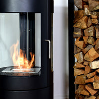 Glow Fire Nordkapp Ethanol Kamin Schwarz