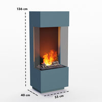 Glow Fire OGF 1 Multicolor Elektrokamin mit Wasserdampf