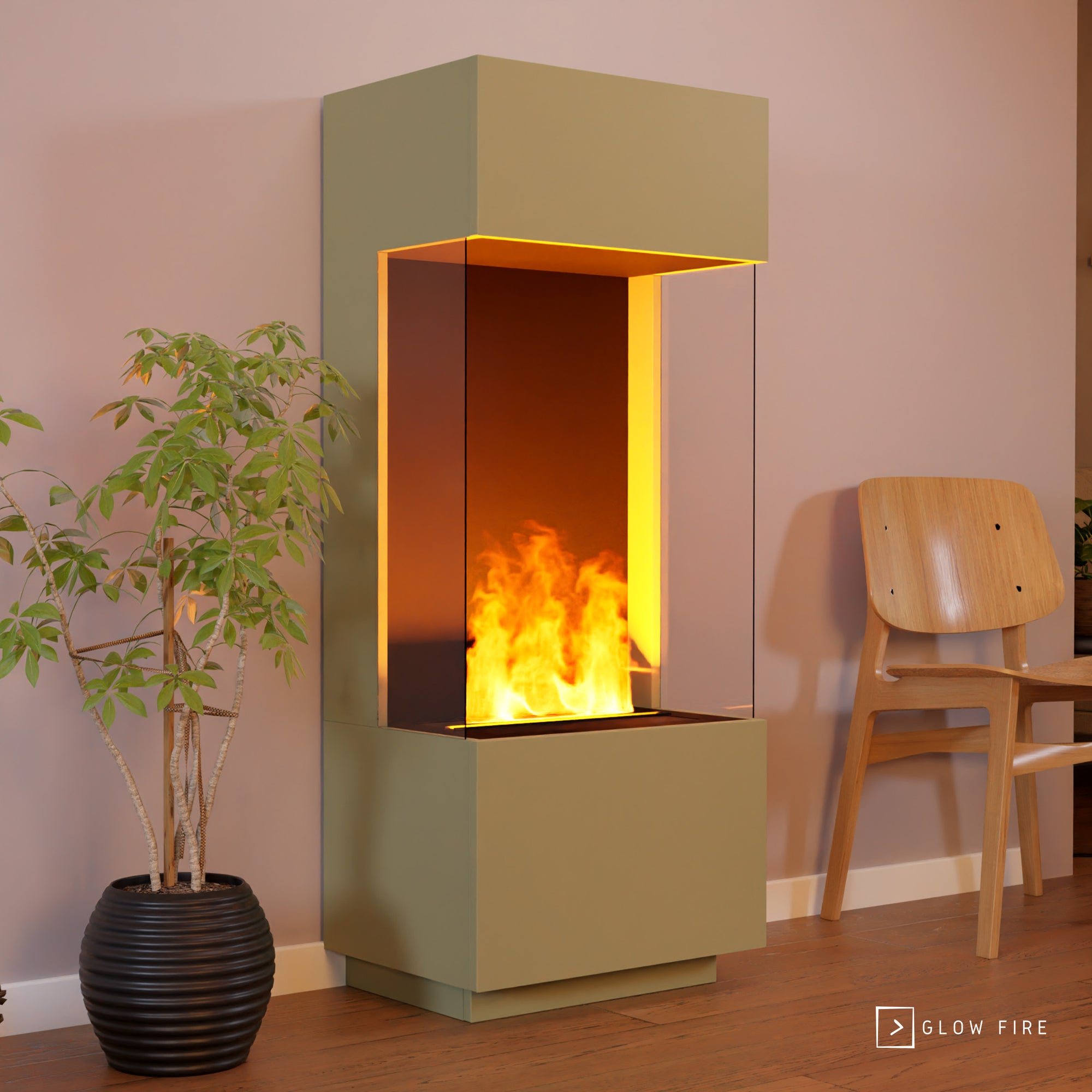 Glow Fire OGF 1 Multicolore Cheminée électrique