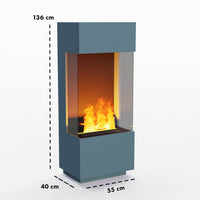Glow Fire OGF 1 Multicolor Elektrokamin mit Wasserdampf