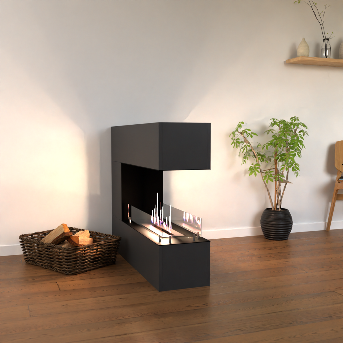 Glow Fire Oakland mini Ethanol Kamin