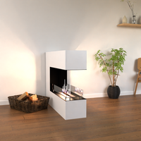 Glow Fire Orkland mini Ethanol Kamin Weiß
