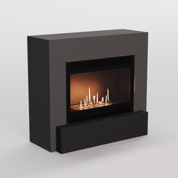 Glow Fire Odda XL Vision cheminée à l’éthanol