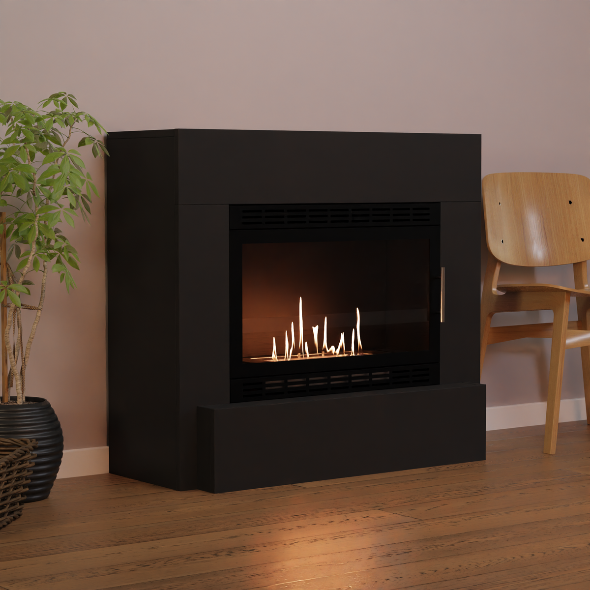 Glow Fire Odda XL Vision cheminée à l’éthanol