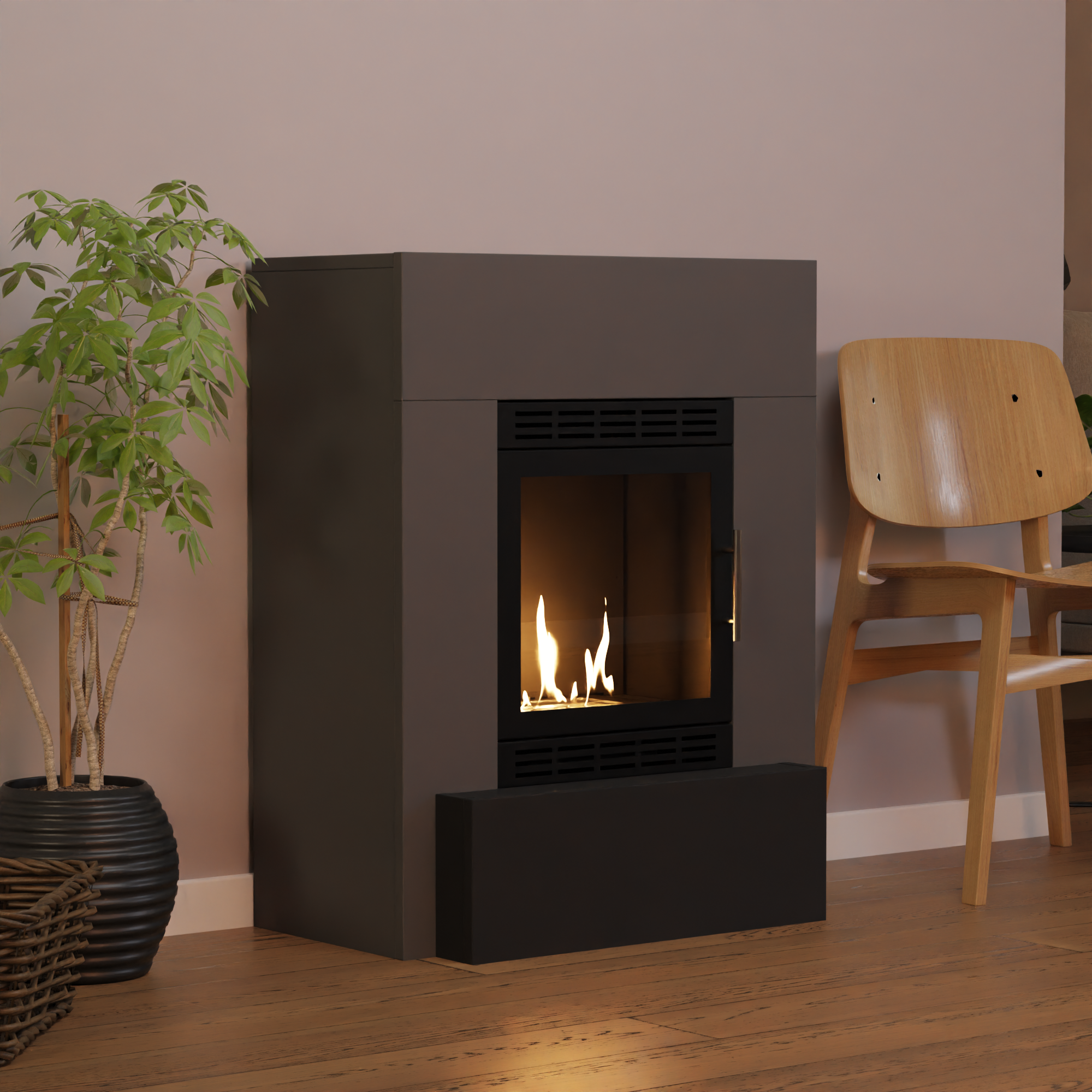 Glow Fire Odda Vision Ethanolkamin