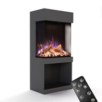 Glow Fire PR12 Grau Elektrokamin