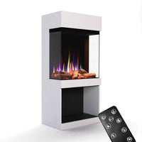Glow Fire PR12 Weiss Elektrokamin