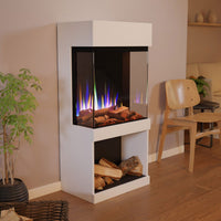 Glow Fire PR12 Weiss Elektrokamin