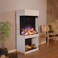 Glow Fire PR12 Weiss Elektrokamin