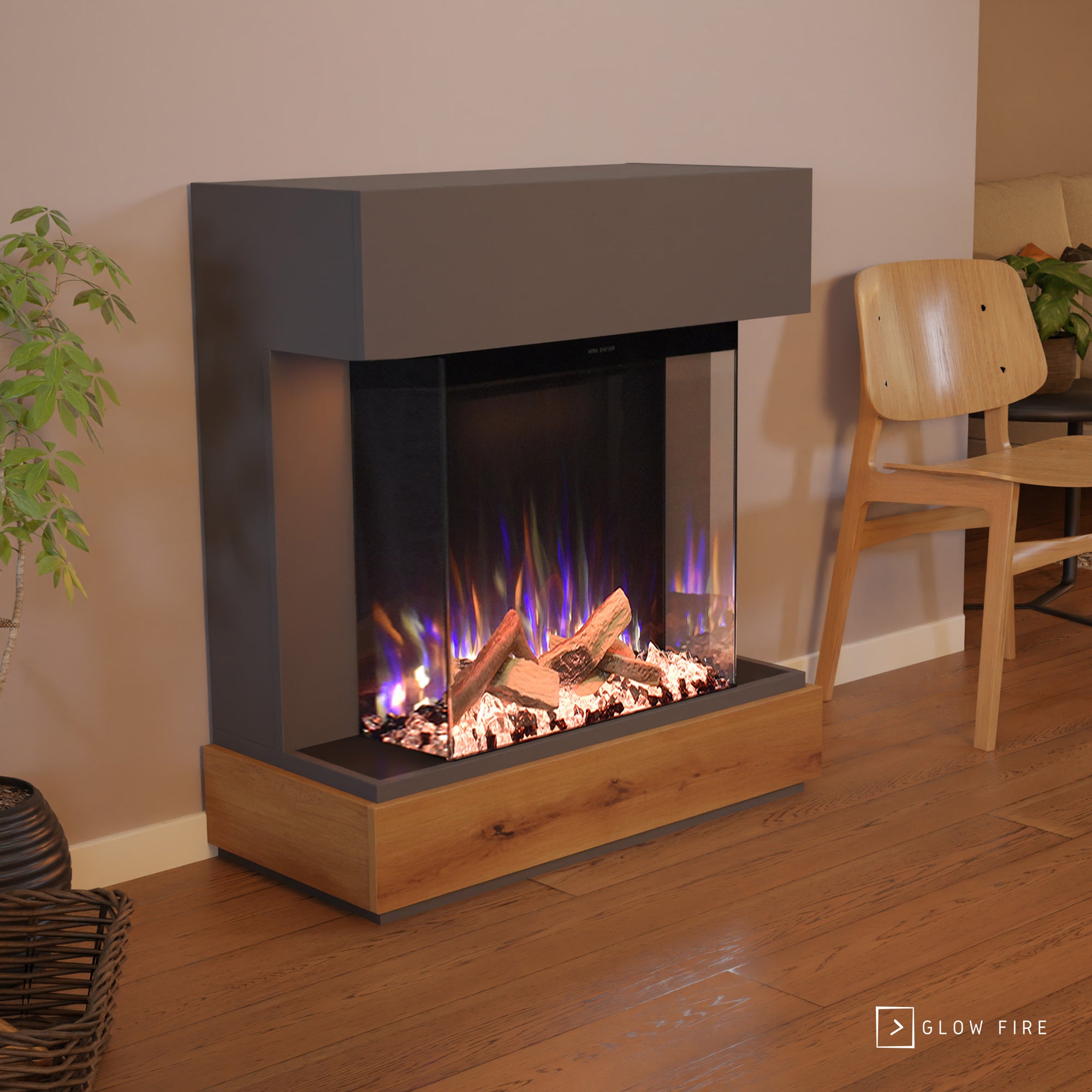 Cheminée électrique Glow Fire PR13 E-Motion 3D