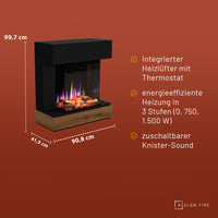Cheminée électrique Glow Fire PR13 E-Motion 3D