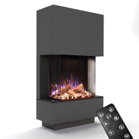 Glow Fire PR14 Grau Elektrokamin