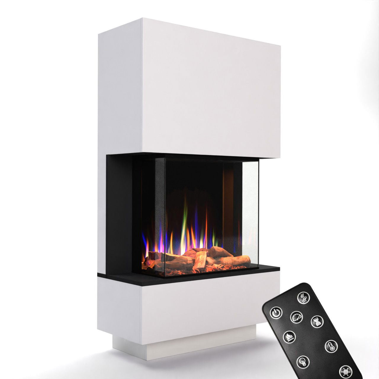 Glow Fire PR14 Weiss Elektrokamin