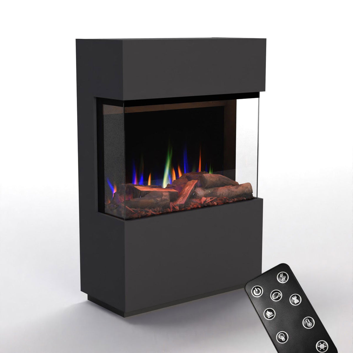 Glow Fire PR15 Grau Elektrokamin
