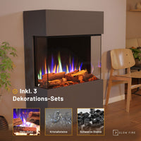 Glow Fire PR15 Grau Elektrokamin