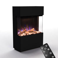 Glow Fire PR15 Schwarz Elektrokamin