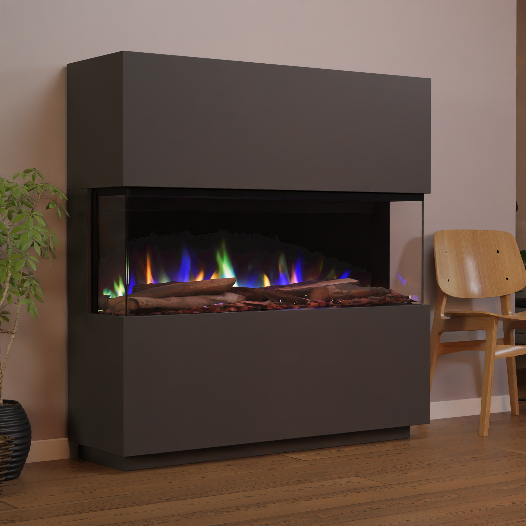 Glow Fire PR16 Elektrokamin E-Motion 3D